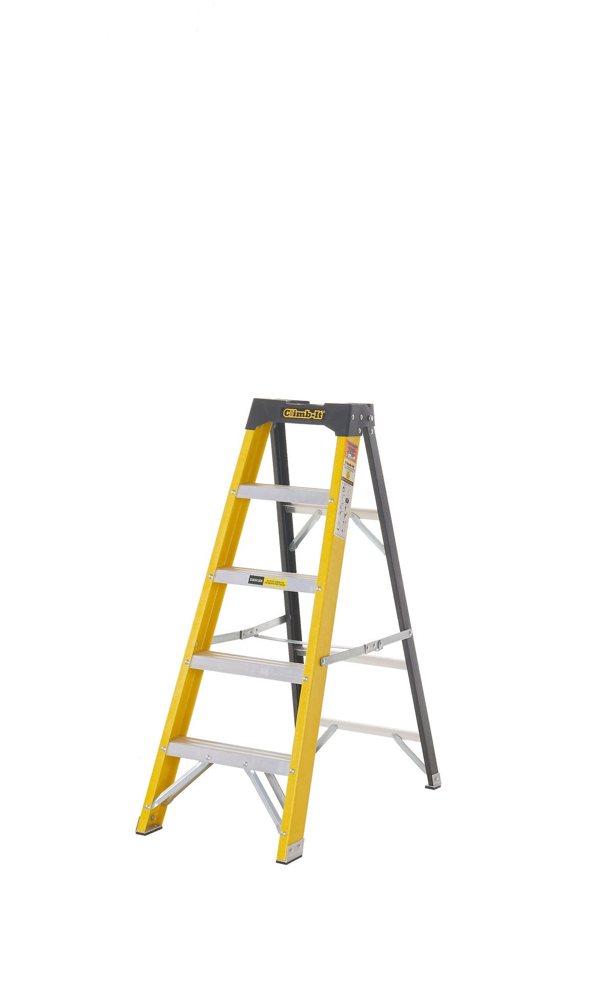Climb-It Fibreglass Swingback Stepladders Climb-It 