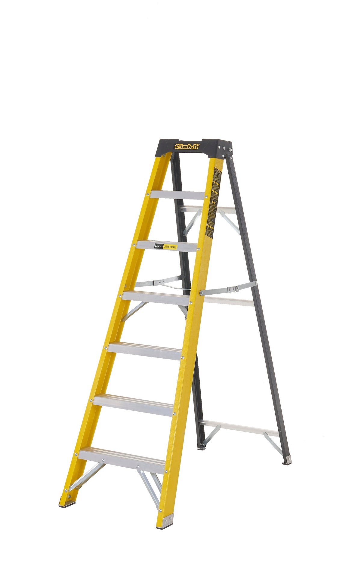 Climb-It Fibreglass Swingback Stepladders Climb-It 