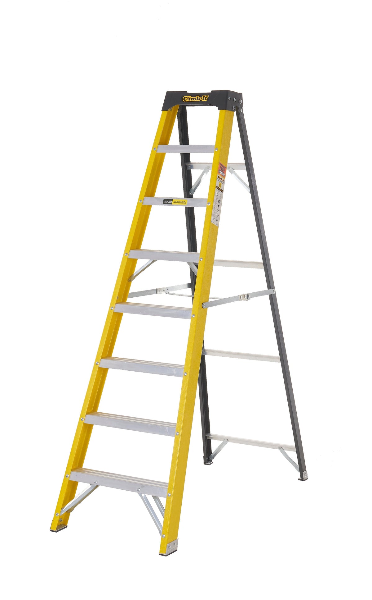 Climb-It Fibreglass Swingback Stepladders Climb-It 