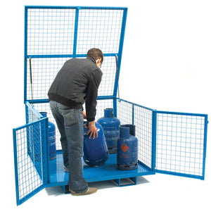 Grenadier® Security Cage With Lift Up Lid
