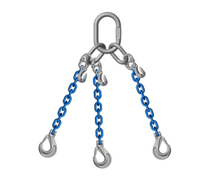 Grade 10 3 Leg 16mm Chain Slings 21.20 Tonne