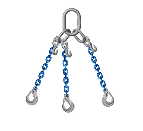 Grade 10 3 Leg 8mm Chain Slings 5.30 Tonne