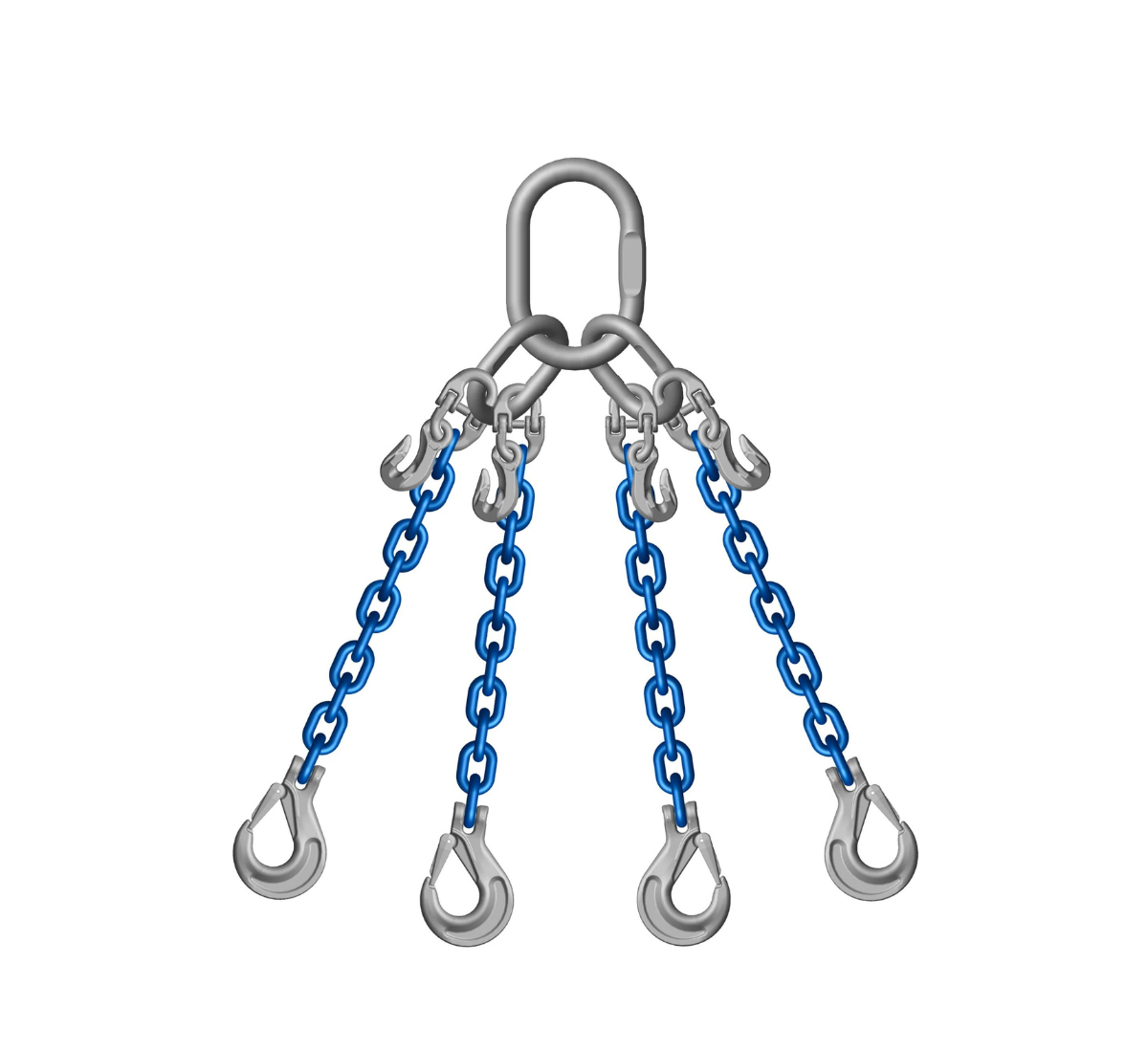 Grade 10 4 Leg 16mm Chain Slings 21.20 Tonne
