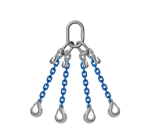 Grade 10 4 Leg 5mm Chain Slings 2 Tonne