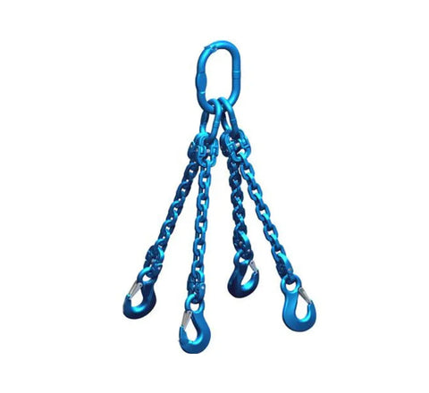 Pewag Grade 12 7mm Chain Sling 5.00 Tonne 4 Leg