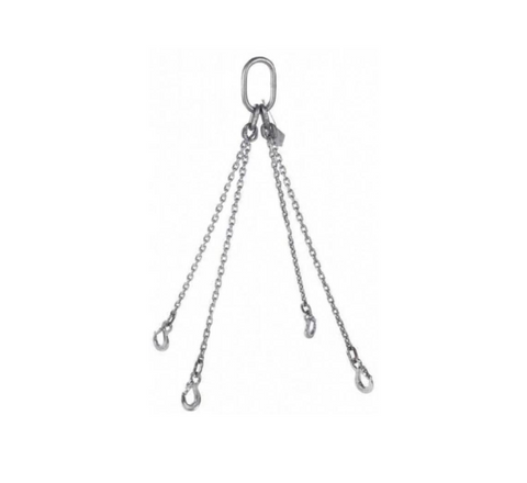 Pewag Grade 6 4 Leg 10mm Stainless Steel Chain Sling 4.25 Tonne