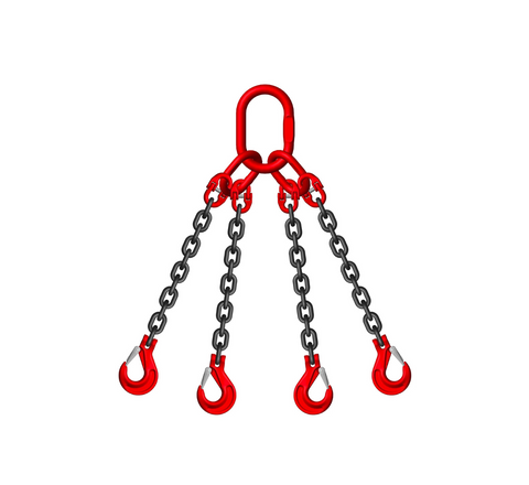 Grade 80 20mm 4 Leg 26.50 Tonne Chain Slings