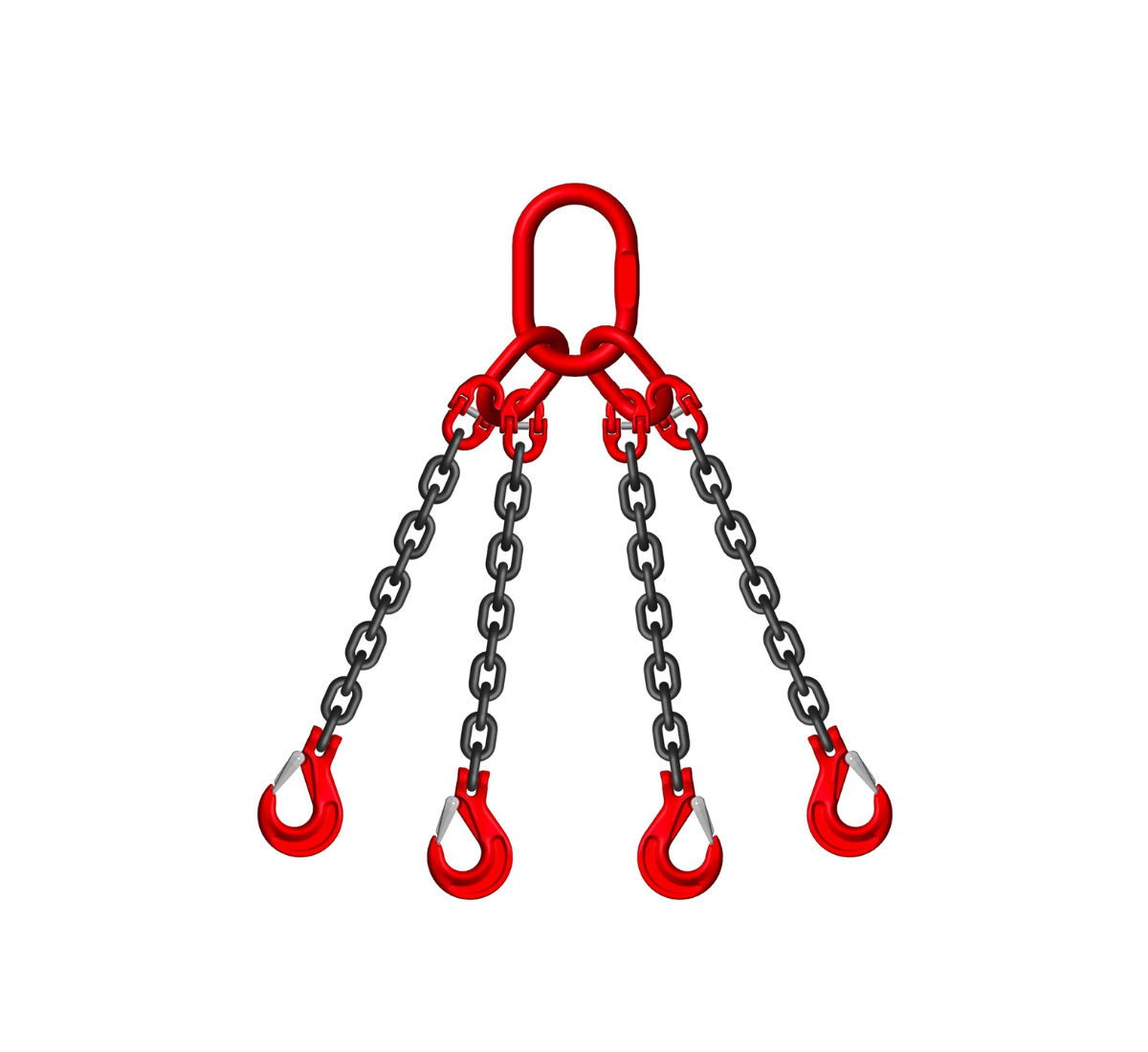Grade 80 16mm 4 Leg 17.00 Tonne Chain Slings