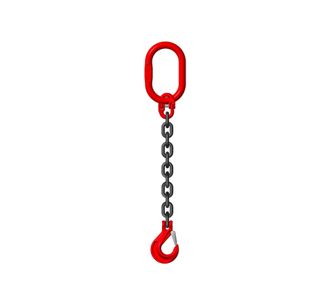 Grade 80 6mm 1 Leg 1.12 Tonne Chain Slings