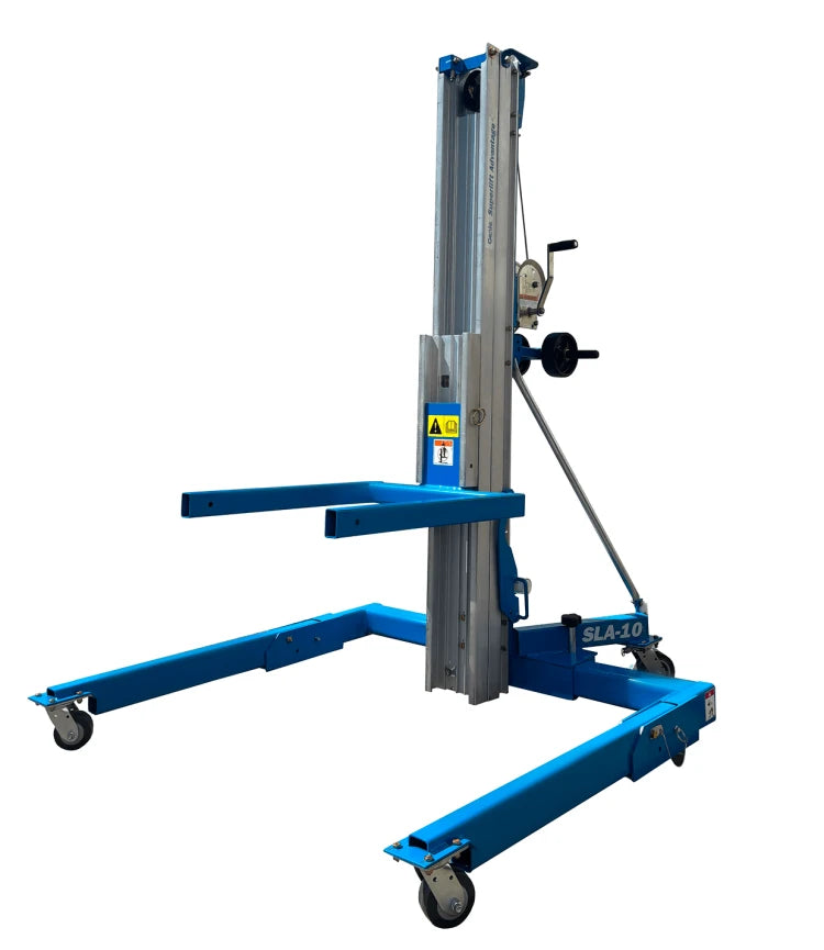 Genie Superlift Advantage SLA-10 Material Lift Winch Stacker - Straddle Base Genie 