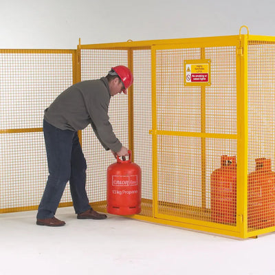 Hazardous Sign for Grenadier® Galvanised Security Cages GPC Industries Ltd 
