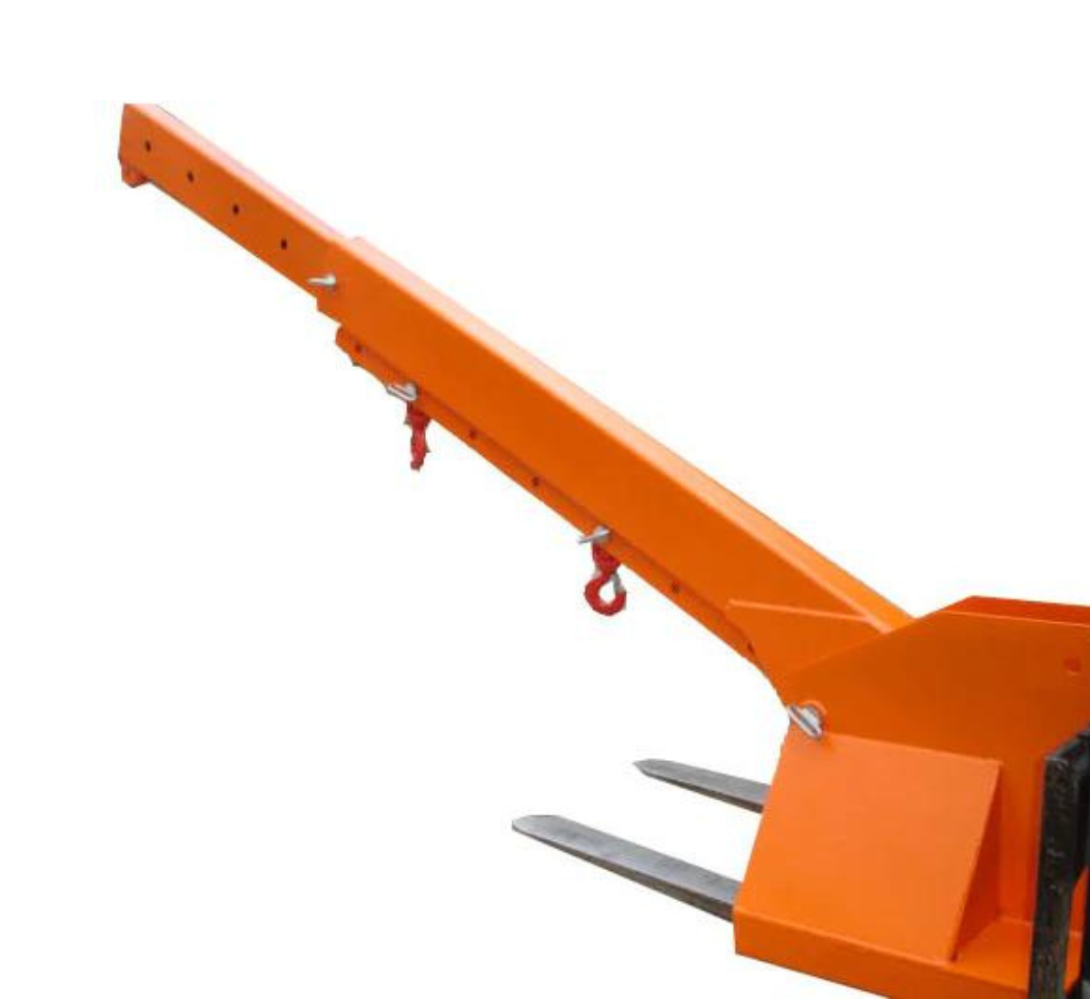 Height Adjustable Extendable Forklift Jib Lifting Equipment Store