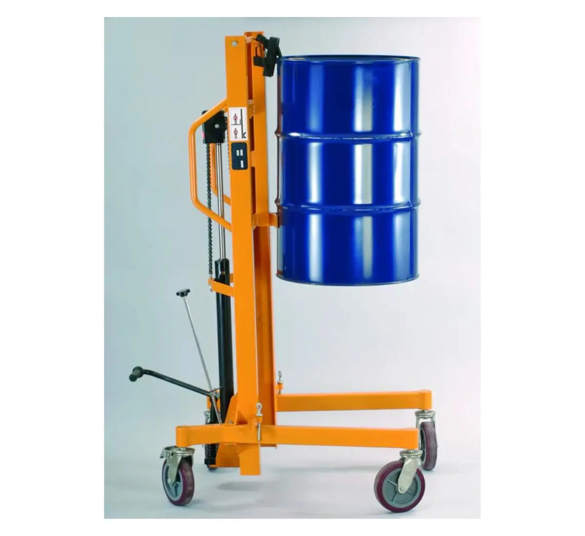 High-Lift Drum Truck With Adjustable Legs IGE 