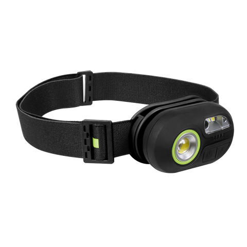 Sealey Rechargeable Headlight with Auto-Sensor 3W COB & 1W SMD LED