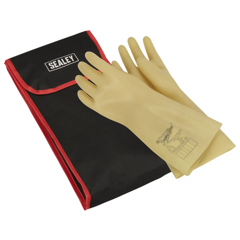 Sealey Electrician's Safety Gloves with Bag 1kV AC