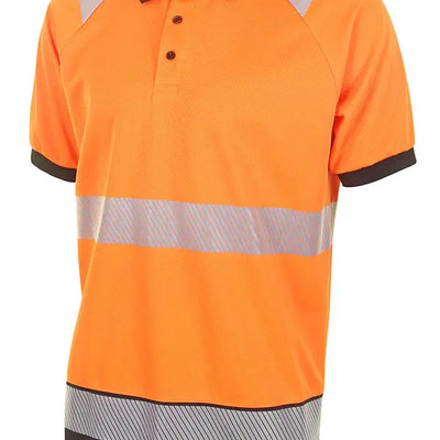 Deltic Hi Vis Two Tone Polo Shirt Deltic 