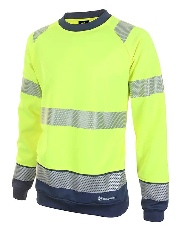 Deltic Hi Vis Two Tone Sweatshirt Deltic 