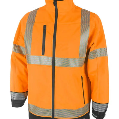 Deltic Hi Vis Two Tone Softshell Jacket Deltic 