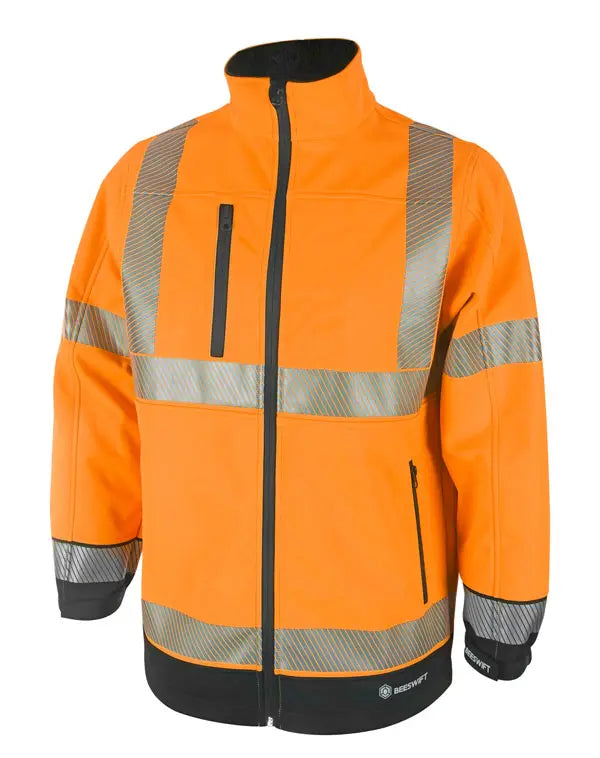 Deltic Hi Vis Two Tone Softshell Jacket Deltic 