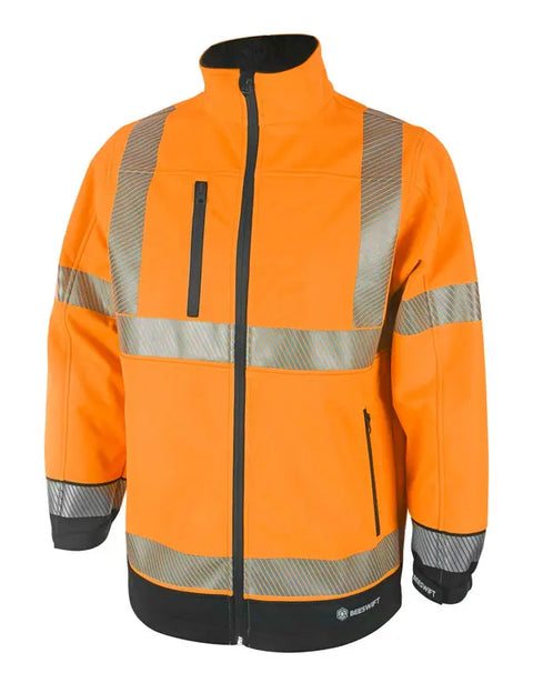 Deltic Hi Vis Two Tone Softshell Jacket