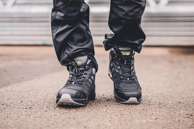 JCB Hydradig Black Mid Cut Safety Boot JCB 