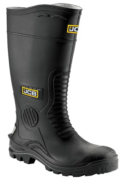 JCB Hydromaster Black Safety Wellington