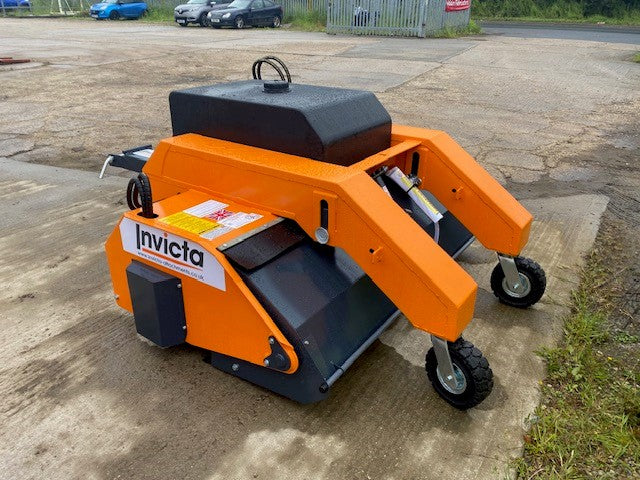 Hydraulic Forklift Sweeper Invicta Attachments 