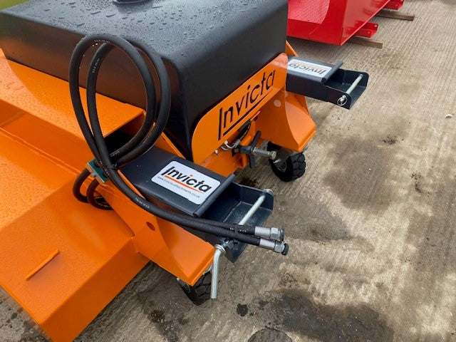 Hydraulic Forklift Sweeper Invicta Attachments 