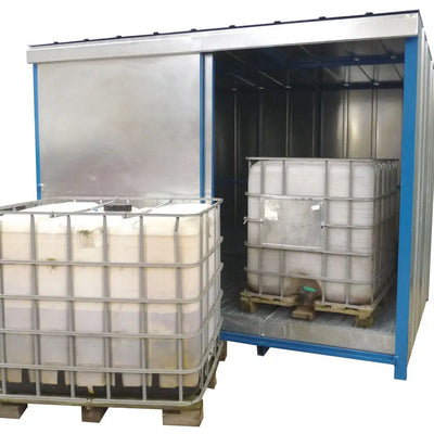 IBC Storage Unit with Deep Sump Base GPC Industries Ltd 