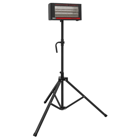 Sealey Infrared Quartz Heater with Tripod Stand 230V 1.2kW