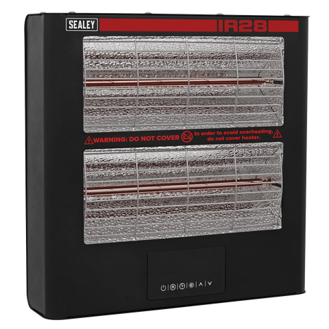 Sealey Wall Mounting Infrared Quartz Heater 2.8kW/230V