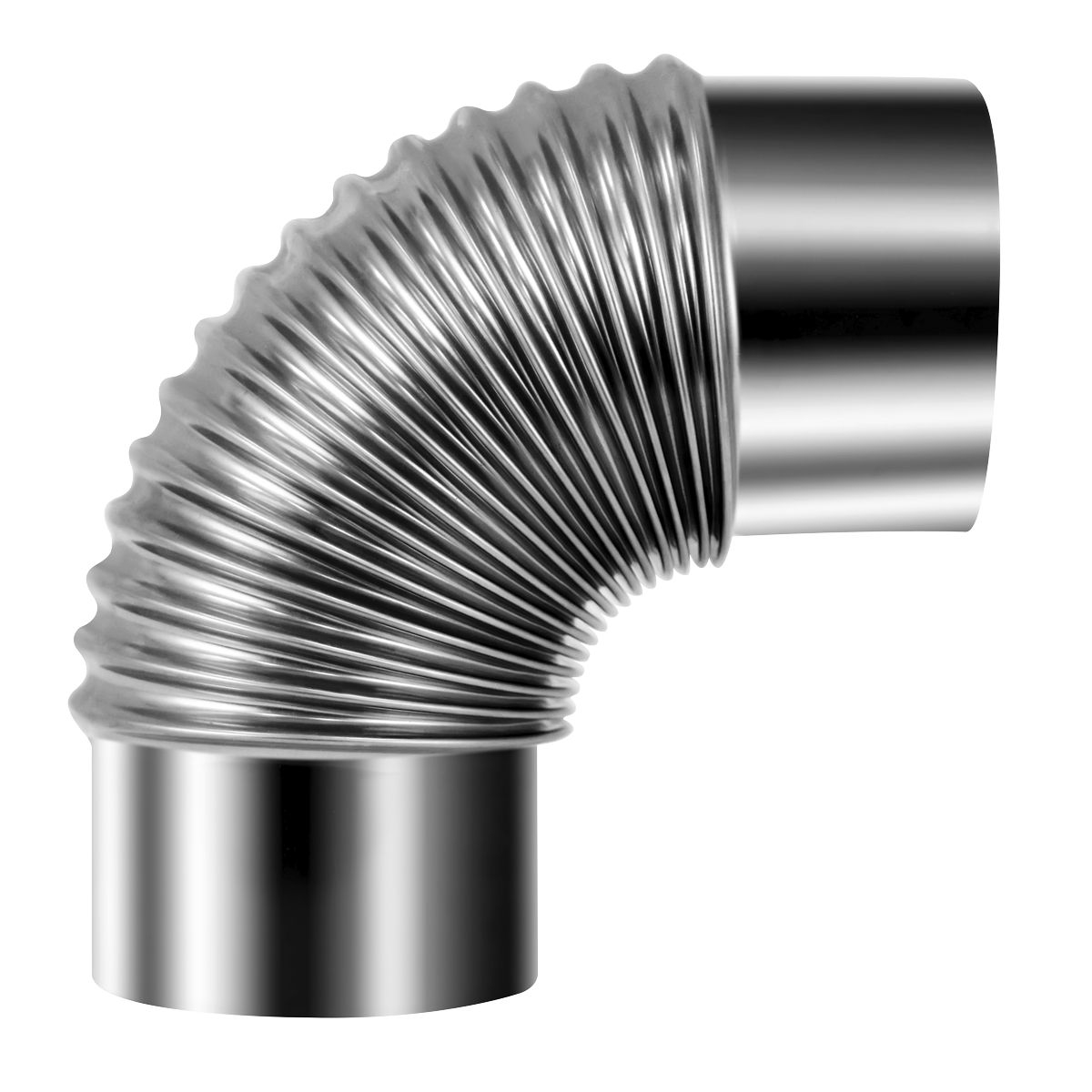 Sealey Stainless Steel Exhaust/Flue 90° Bend for IR13/IR16 100mm Sealey 