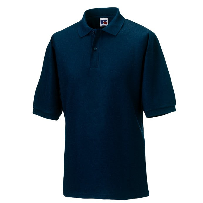 J539M Russell Mens Classic Polycotton Polo Russell 