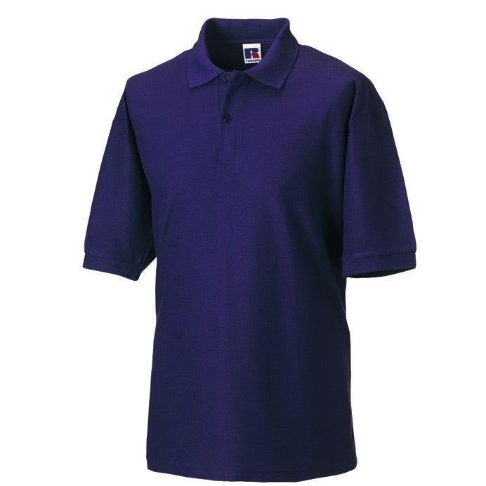 J539M Russell Mens Classic Polycotton Polo Russell 