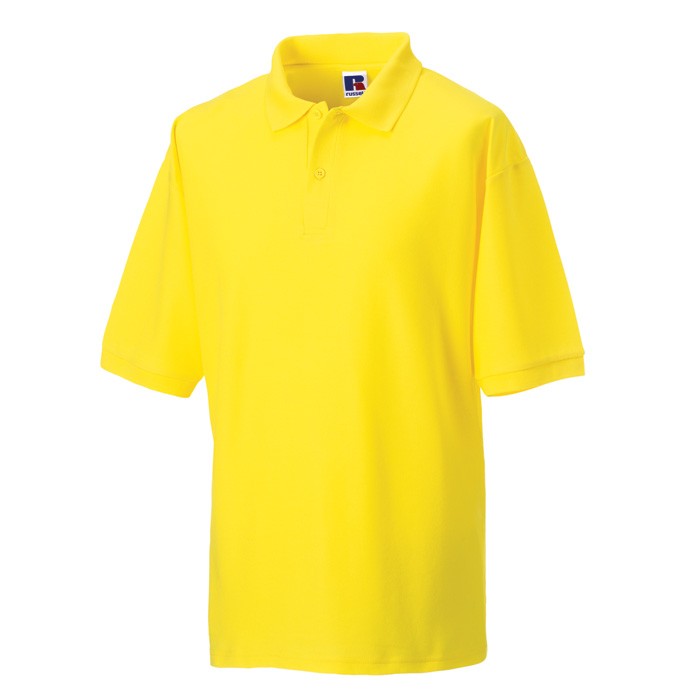 J539M Russell Mens Classic Polycotton Polo Russell 