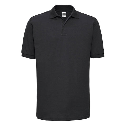J599M Russell Hardwearing Polycotton Polo