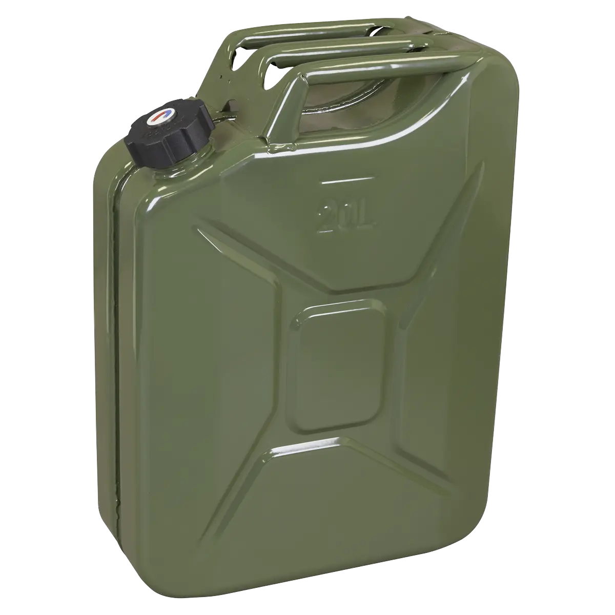 Sealey Screw Cap Metal Jerry Can 20L Sealey 