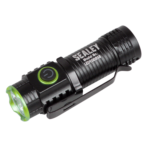 Sealey Rechargeable Super Beam Pocket Light 10W SMD LED