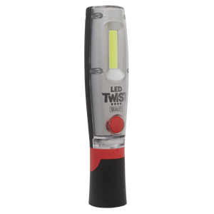 Sealey LED Twist Rechargeable Inspection Light 8W COB & 1W SMD