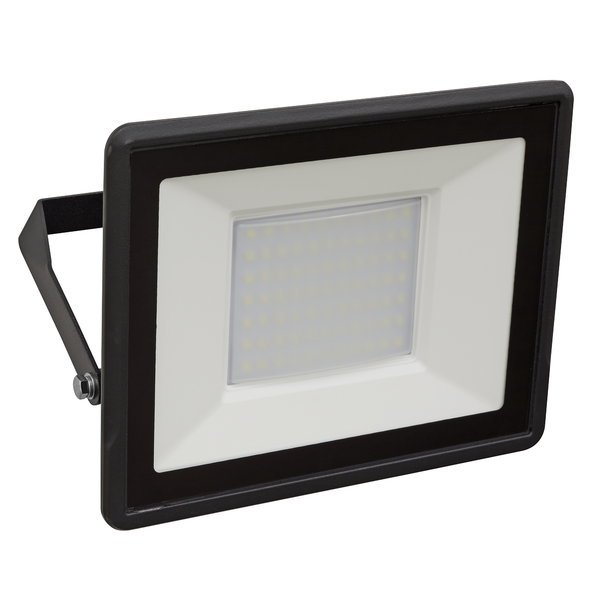 Sealey Extra-Slim Floodlight with Wall Bracket 50W SMD LED 230V Sealey 