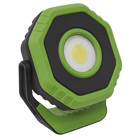 Sealey 360° Rechargeable Pocket Floodlight with Magnet 14W COB LED - Green