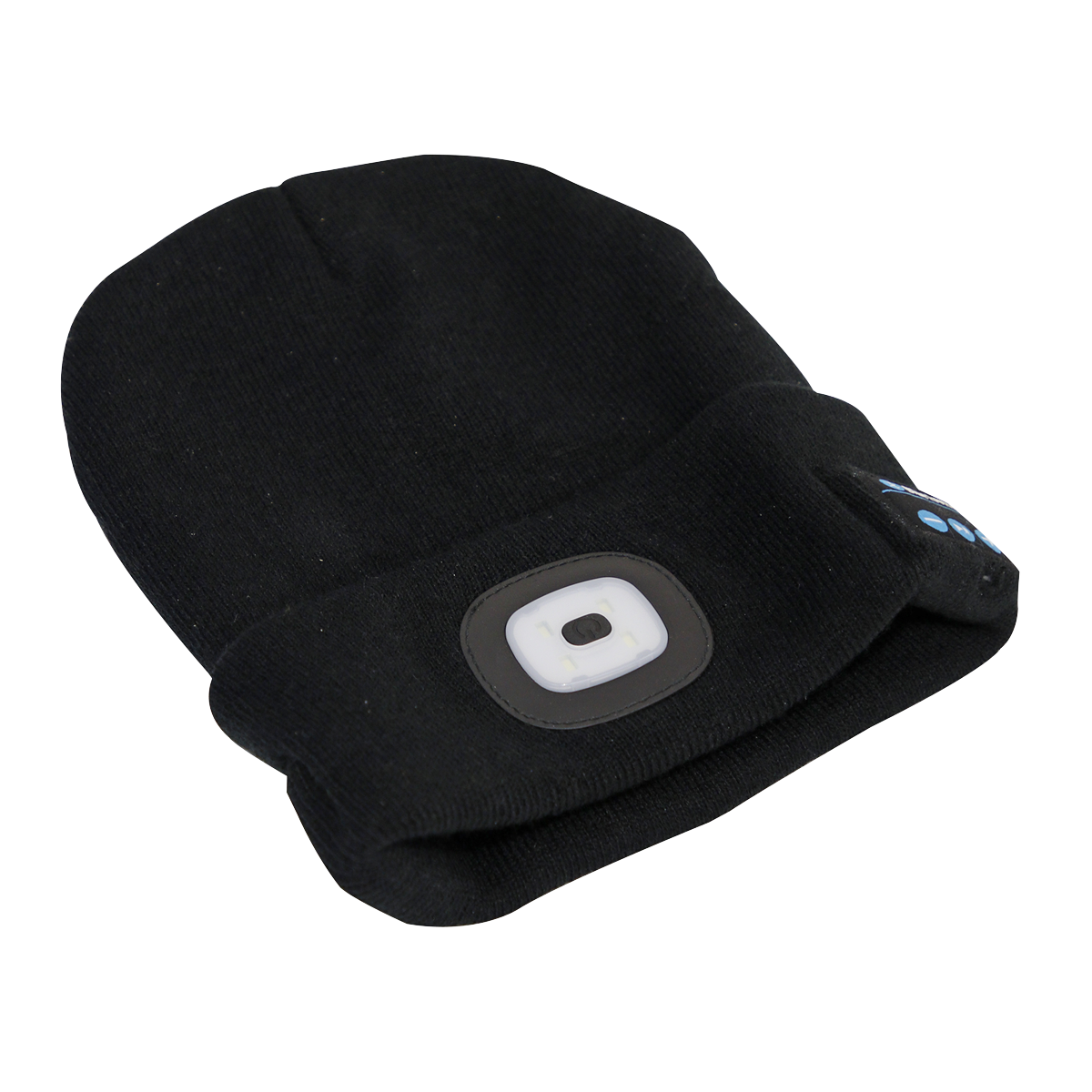 Sealey Rechargeable USB Beanie Hat with Wireless Headphones 1W SMD LED Sealey 