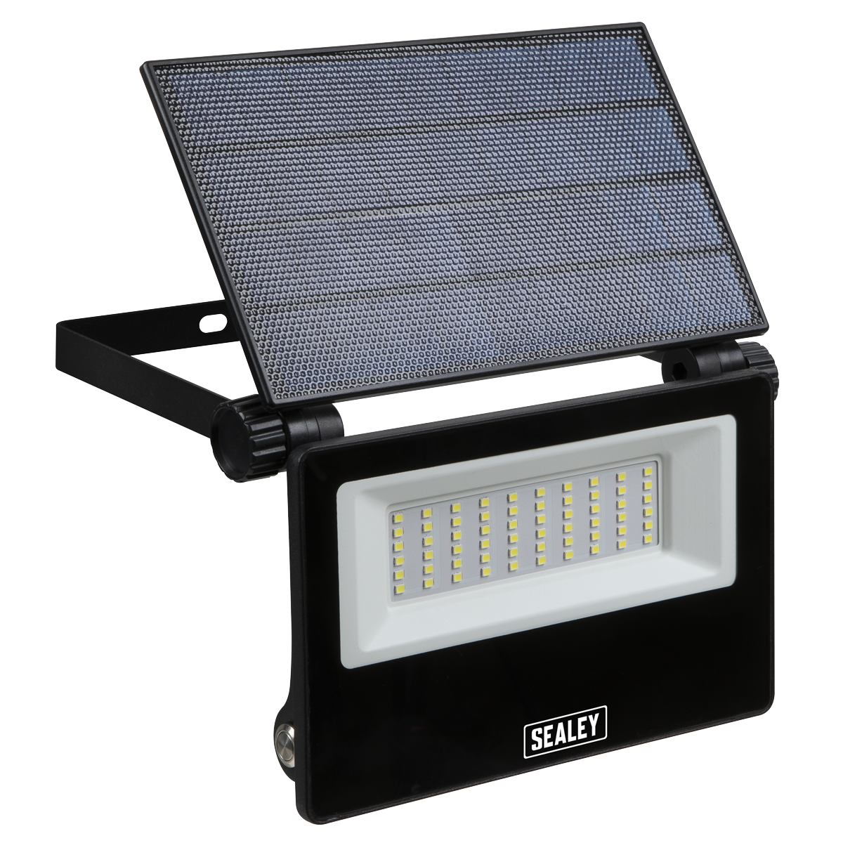 Sealey Extra-Slim Solar Floodlight with Wall Bracket 30W SMD LED Sealey 