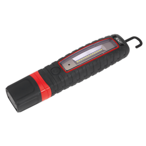 Sealey Rechargeable 360° Inspection Light 8W & 3W SMD LED - Black