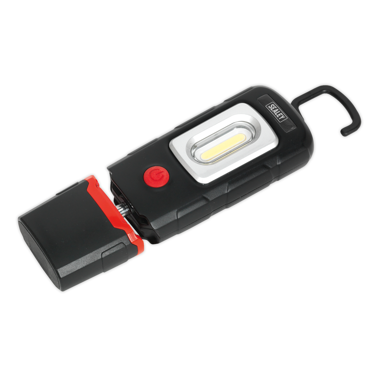 Sealey Rechargeable 360° Inspection Light 3W COB & 1W SMD LED - Black Sealey 