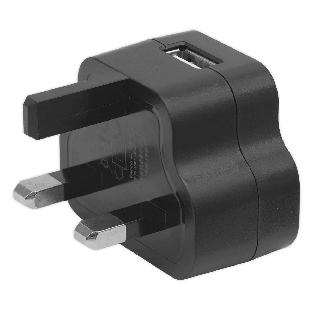 Sealey USB Mains Charger 5V⎓1A Sealey 