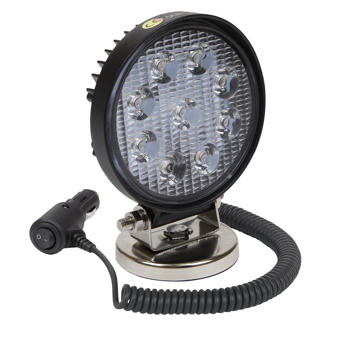 Sealey Round Worklight with Magnetic Base 27W SMD LED Sealey 