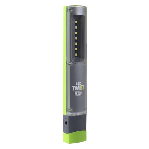 Sealey LED Twist Rechargeable Inspection Light 2W & 1W SMD LED