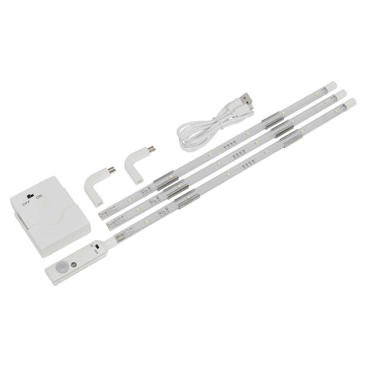 Sealey LED Strip Lighting 3pc Sealey 