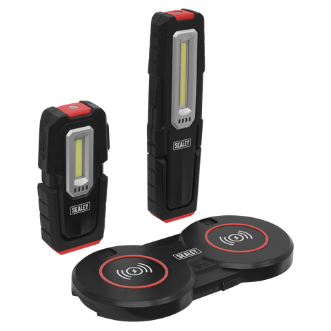 Sealey Inspection Light with Double Wireless Charging Base 3W & 5W COB LED